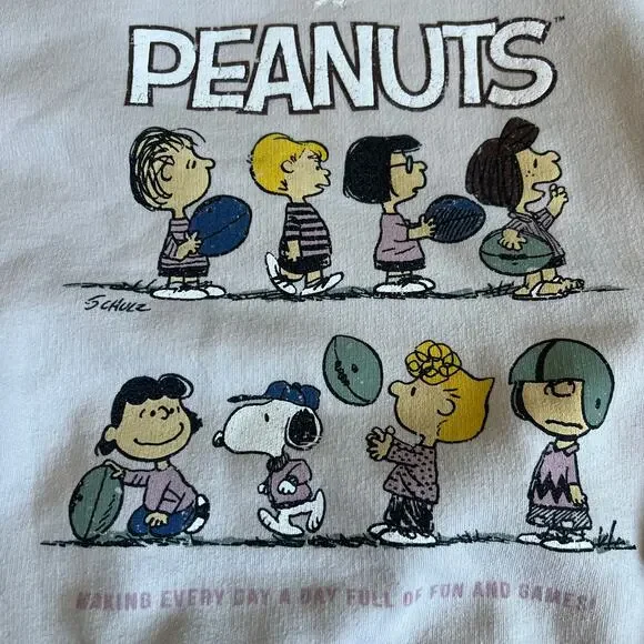 Zara Peanuts Sweatshirt 9-10 - Picture 3 of 7